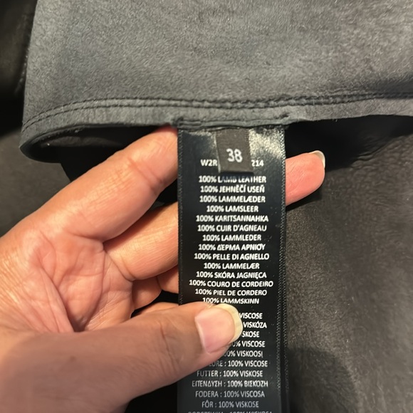 PS PAUL SMITH Leather MIDI Skirt - Picture 9 of 10